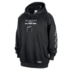 San Antonio Spurs Courtside Club Premium Hoodie - Black outlet