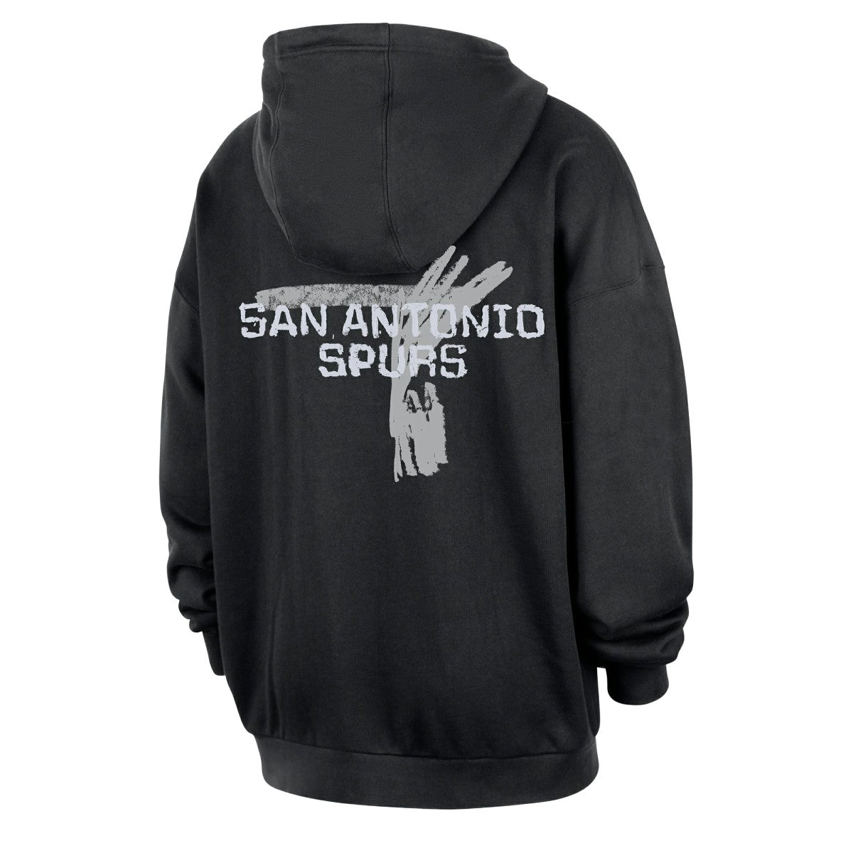 San Antonio Spurs Courtside Club Premium Hoodie - Black outlet