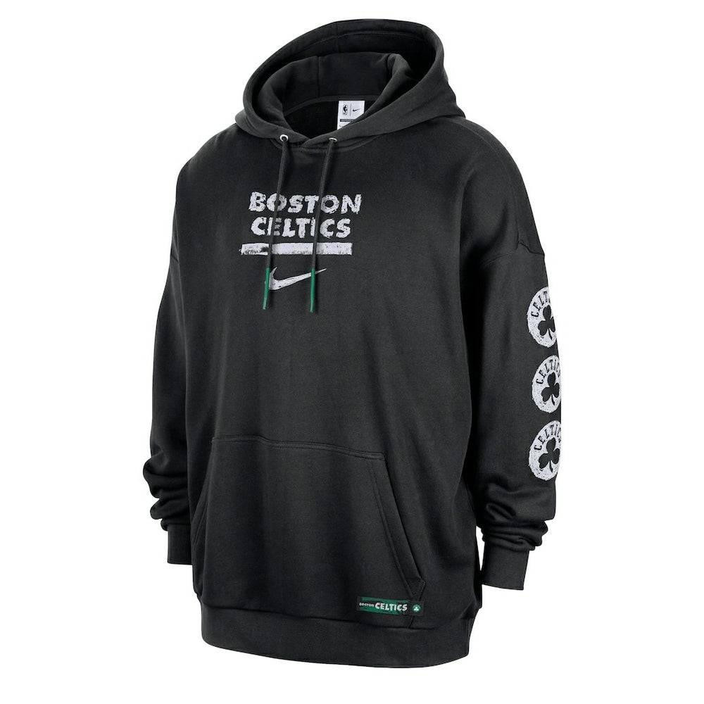 Boston Celtics Courtside Club Premium Hoodie - Black sale