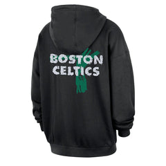 Boston Celtics Courtside Club Premium Hoodie - Black sale