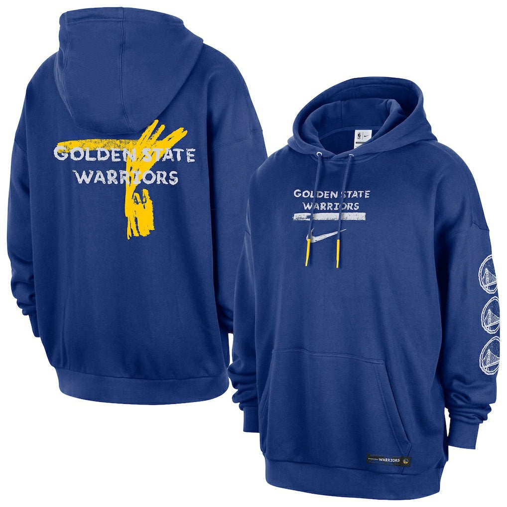 Golden State Warriors Courtside Club Premium Hoodie sale - Royal outlet