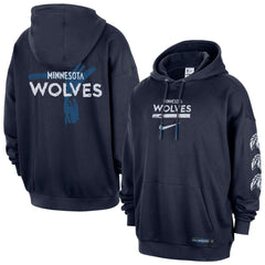 Minnesota Timberwolves Courtside Club Premium Hoodie - Navy online