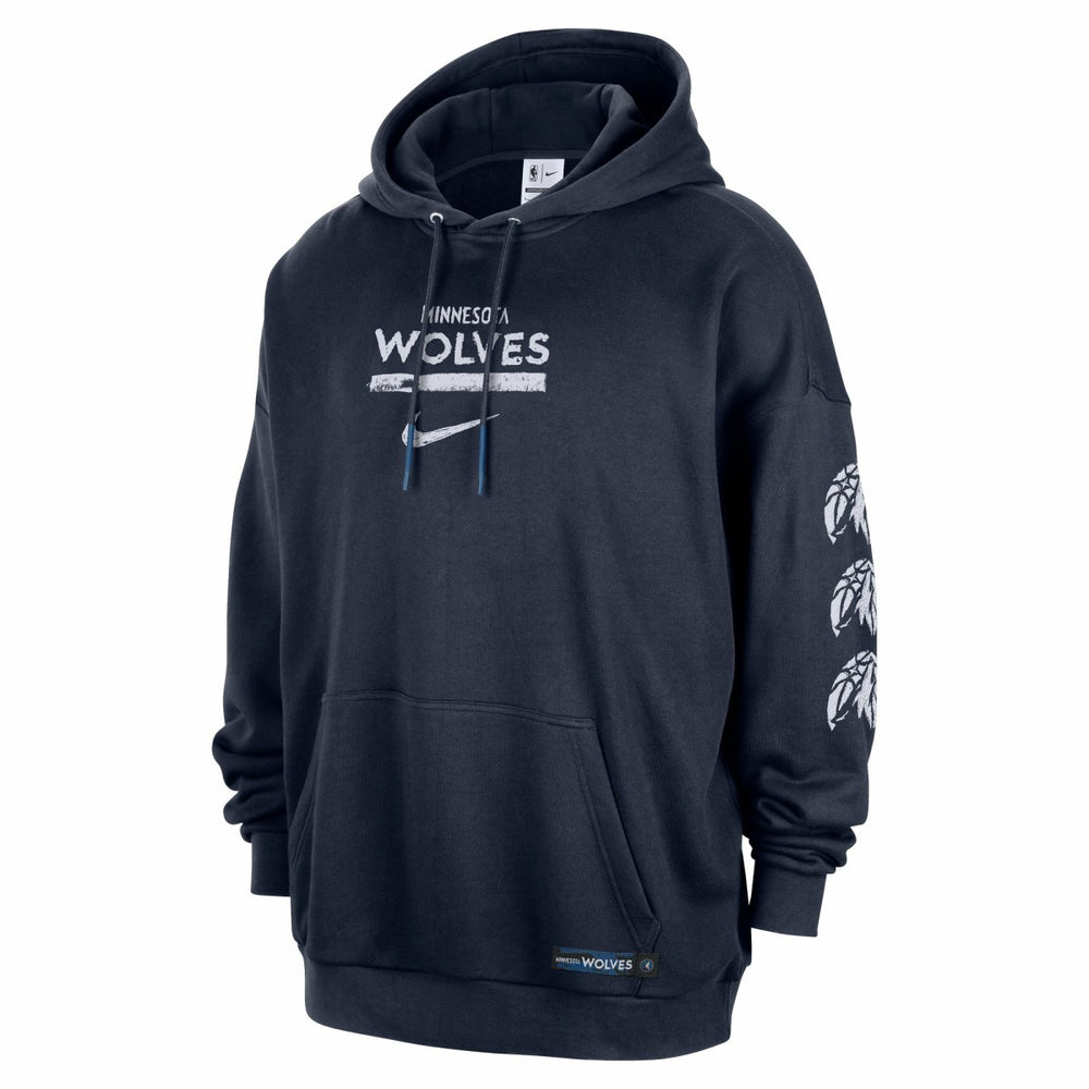 Minnesota Timberwolves Courtside Club Premium Hoodie - Navy online
