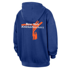 New York Knicks Courtside Club Premium Hoodie - Blue shop