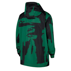Boston Celtics Courtside Club Premium Woven Full-Zip Hooded Jacket - Black/Kelly Green online