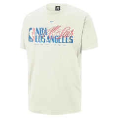 2026 NBA All-Star Game Max90 Wordmark T-Shirt - Cream sale