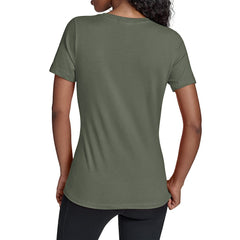 Green Bay Packers Starter Women's Groovy Script V-Neck T-Shirt - Green for sale
