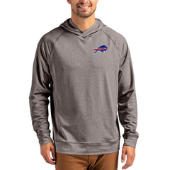 Buffalo Bills Cutter & Buck Adapt Knit Recycled Raglan Pullover Hoodie - Heather Gray outlet