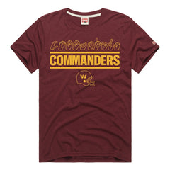 Washington Commanders Homage Unisex NFL ASL Collection by Love Sign Tri-Blend T-Shirt - Burgundy for sale