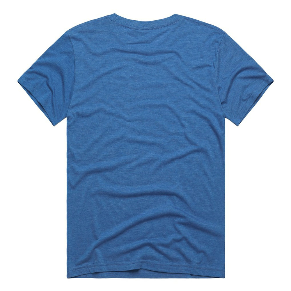 New York Giants Homage Unisex NFL ASL Collection by Love Sign Tri-Blend T-Shirt - Royal for sale