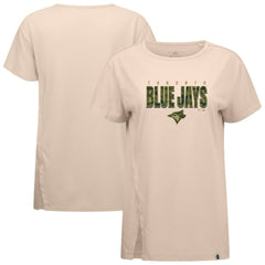 Toronto Blue Jays Levelwear Women's Influx Protect W T-Shirt Khaki