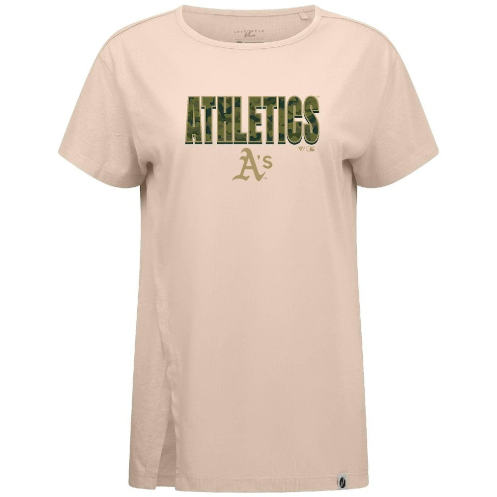 Athletics Levelwear Women's Influx Protect W T-Shirt Khaki