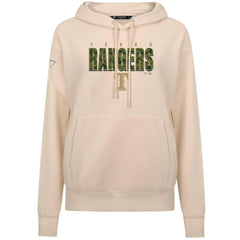 Texas Rangers Levelwear Women's Adorn Protect W Pullover Hoodie Khaki