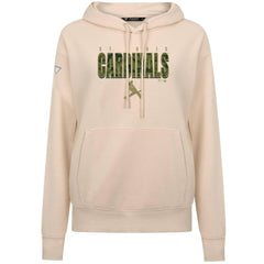 St. Louis Cardinals Levelwear Women's Adorn Protect W Pullover Hoodie Khaki