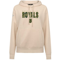 Kansas City Royals Levelwear Women's Adorn Protect W Pullover Hoodie Khaki