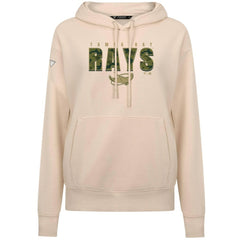 Tampa Bay Rays Levelwear Women's Adorn Protect W Pullover Hoodie Khaki