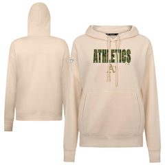 Athletics Levelwear Women's Adorn Protect W Pullover Hoodie Khaki