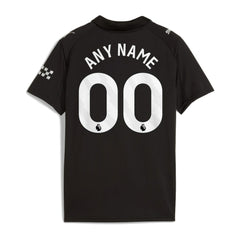 Manchester City Youth 2025/26 Away Replica Custom Jersey - Black sale