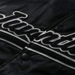 Juventus Collegiate Sateen Full-Snap Jacket - Black for sale