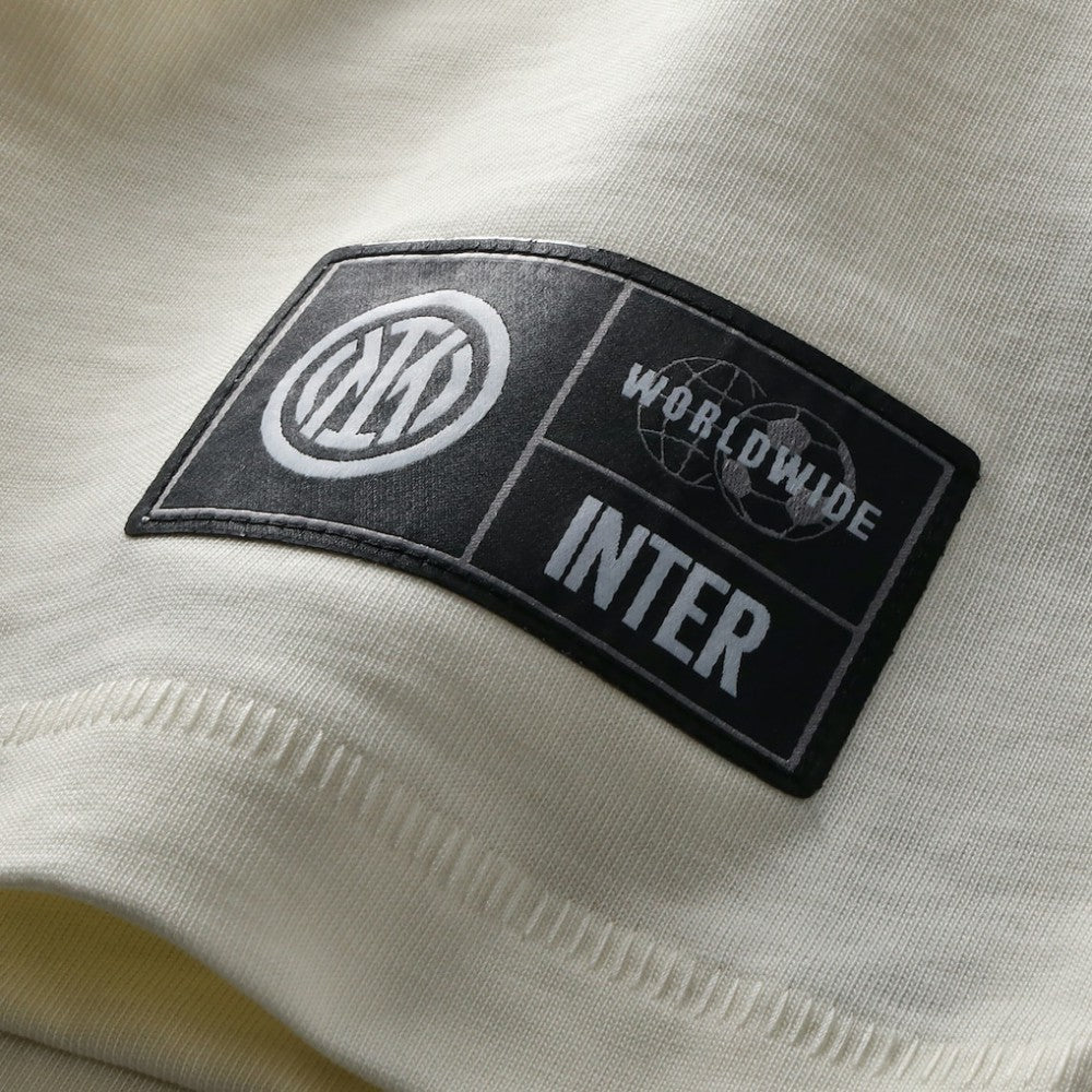 Inter Milan Collegiate T-Shirt - Cream on sale
