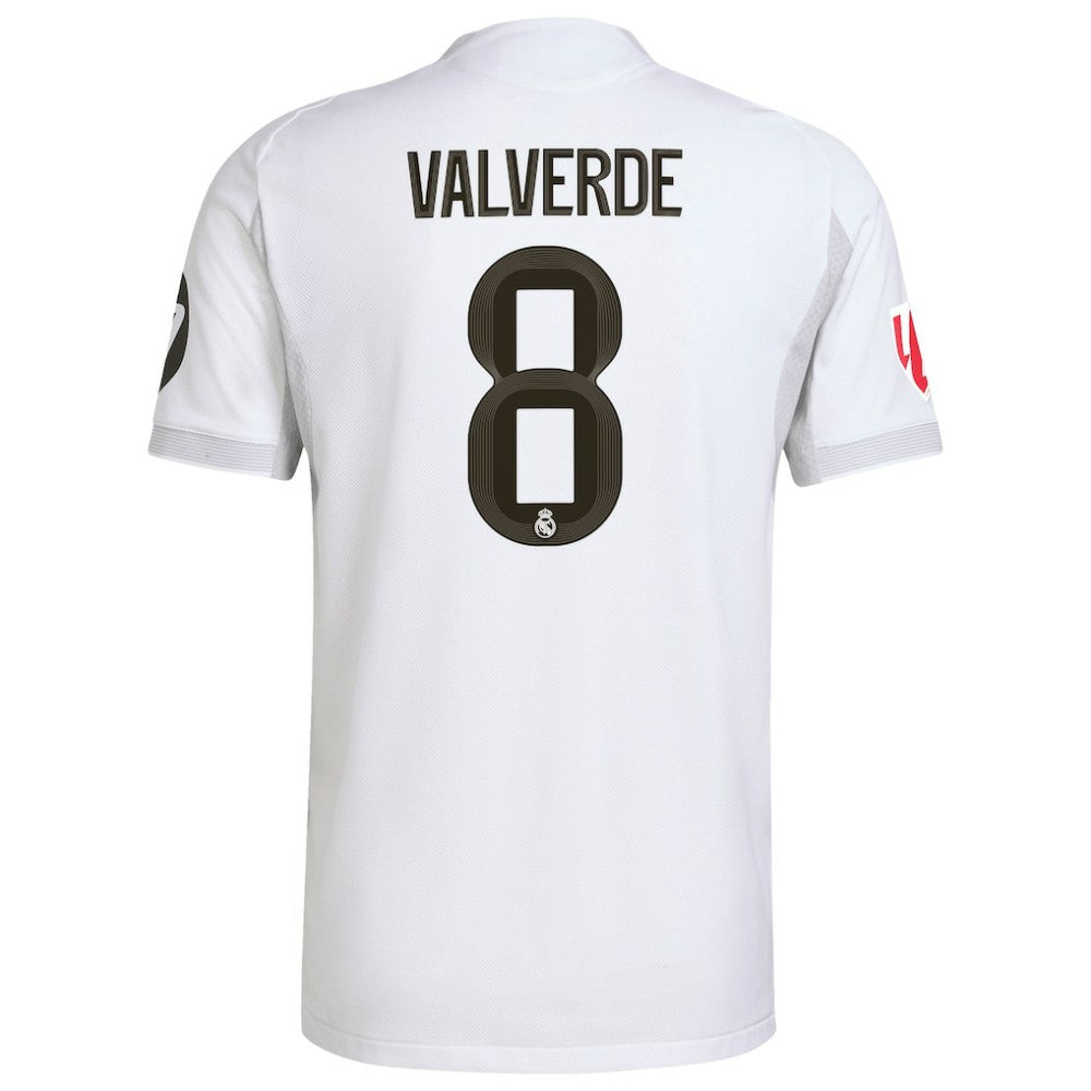 Federico Valverde Real Madrid 2025/26 Home Jersey - White on sale