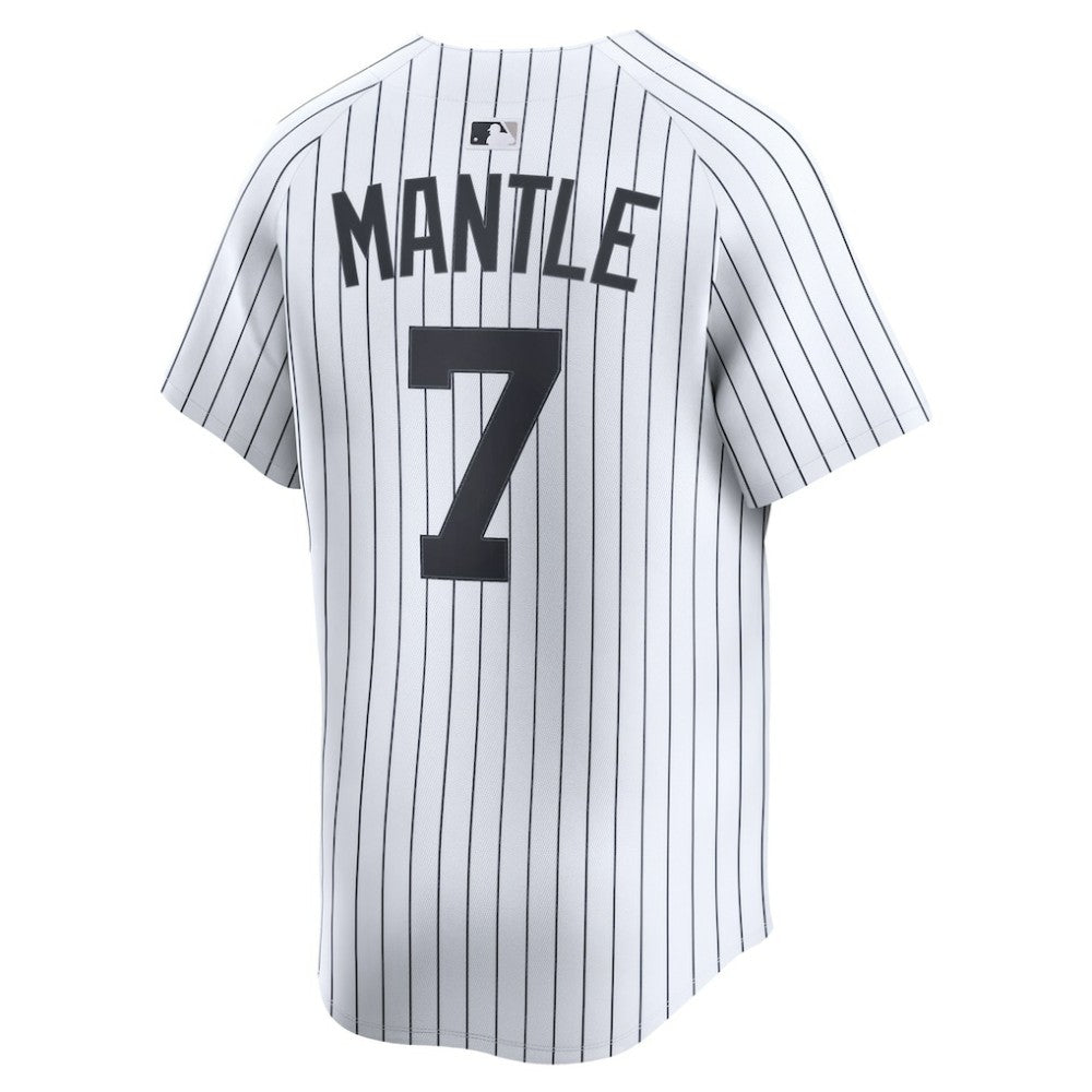 Mickey Mantle New York Yankees Home Limited Player Jersey White