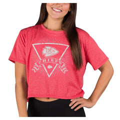 Kansas City Chiefs Concepts Sport Women's Quest Knit Crop Top - Red outlet