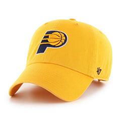 Indiana Pacers '47 Core Logo Clean Up Adjustable Hat - Gold discount