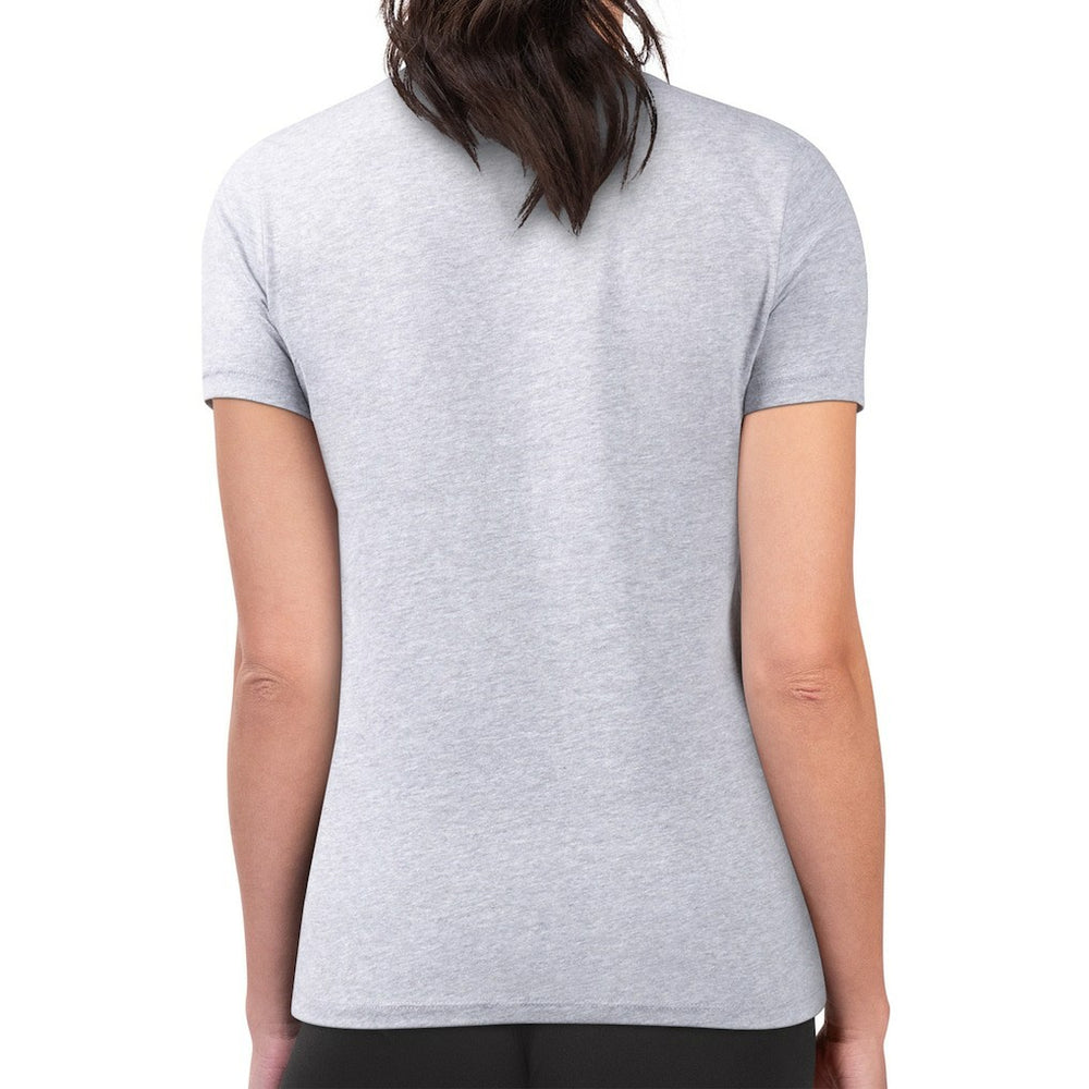 Minnesota Vikings G-III 4Her by Carl Banks Women's Super-Slim Fit Lightweight Shadow Logo T-Shirt - Gray sale