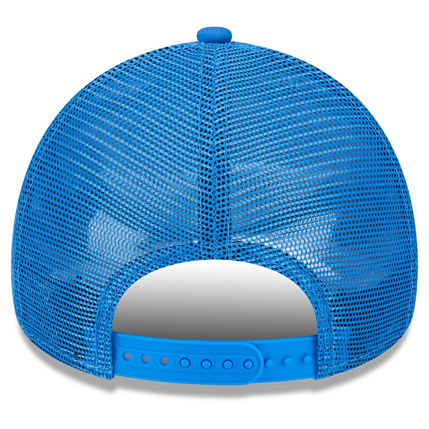 Oklahoma City Thunder Core Logo Foam Front A-Frame 9FORTY Adjustable Trucker Hat - Blue discount