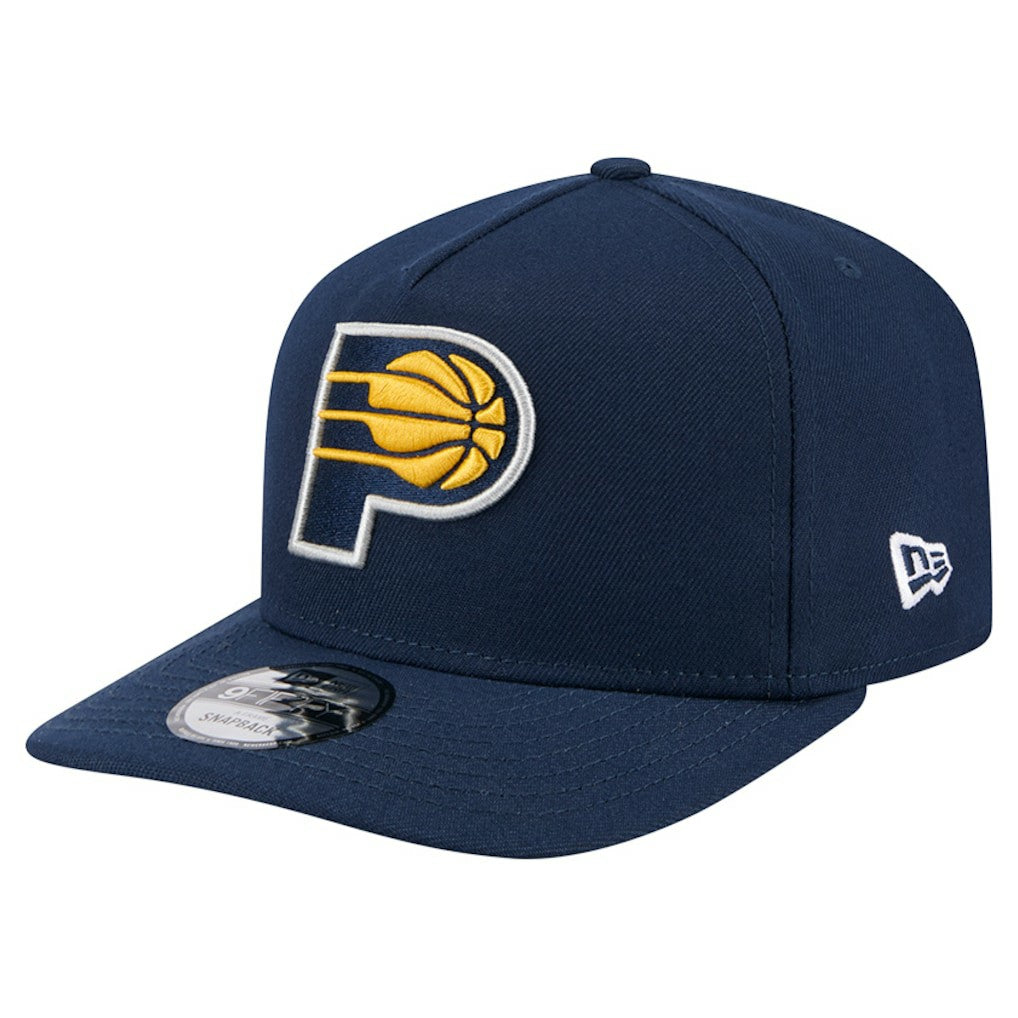 Indiana Pacers Core Logo A-Frame 9FIFTY Snapback Hat - Navy sale
