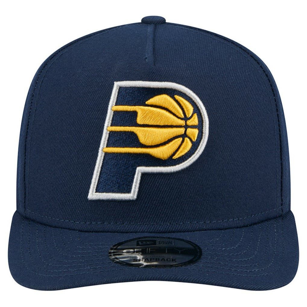 Indiana Pacers Core Logo A-Frame 9FIFTY Snapback Hat - Navy sale