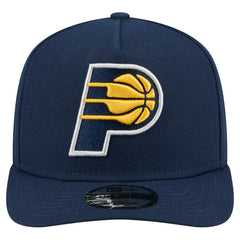 Indiana Pacers Core Logo A-Frame 9FIFTY Snapback Hat - Navy sale