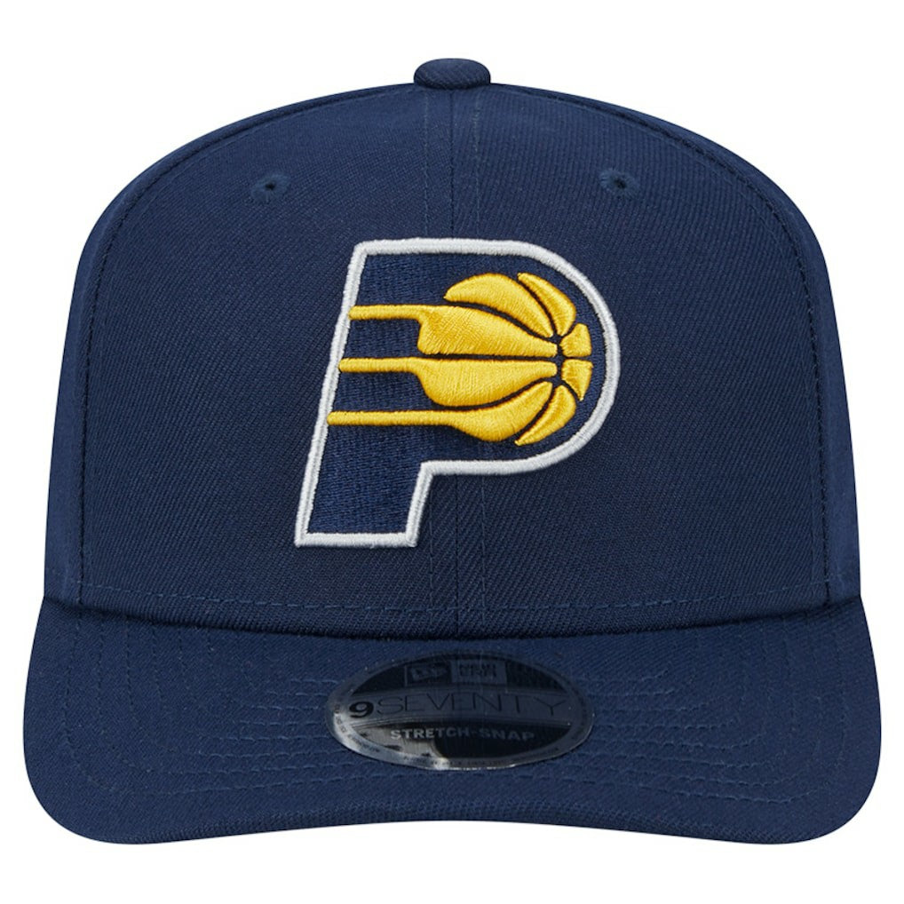 Indiana Pacers Core Logo 9SEVENTY Stretch-Snap Hat - Navy for sale