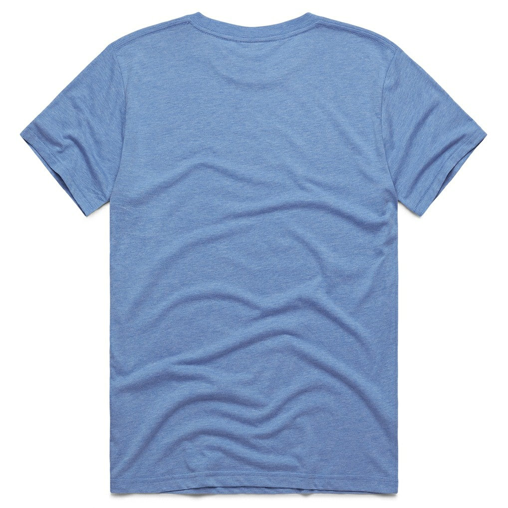 Los Angeles Chargers Homage Youth Charger Power Tri-Blend T-Shirt - Powder Blue on sale