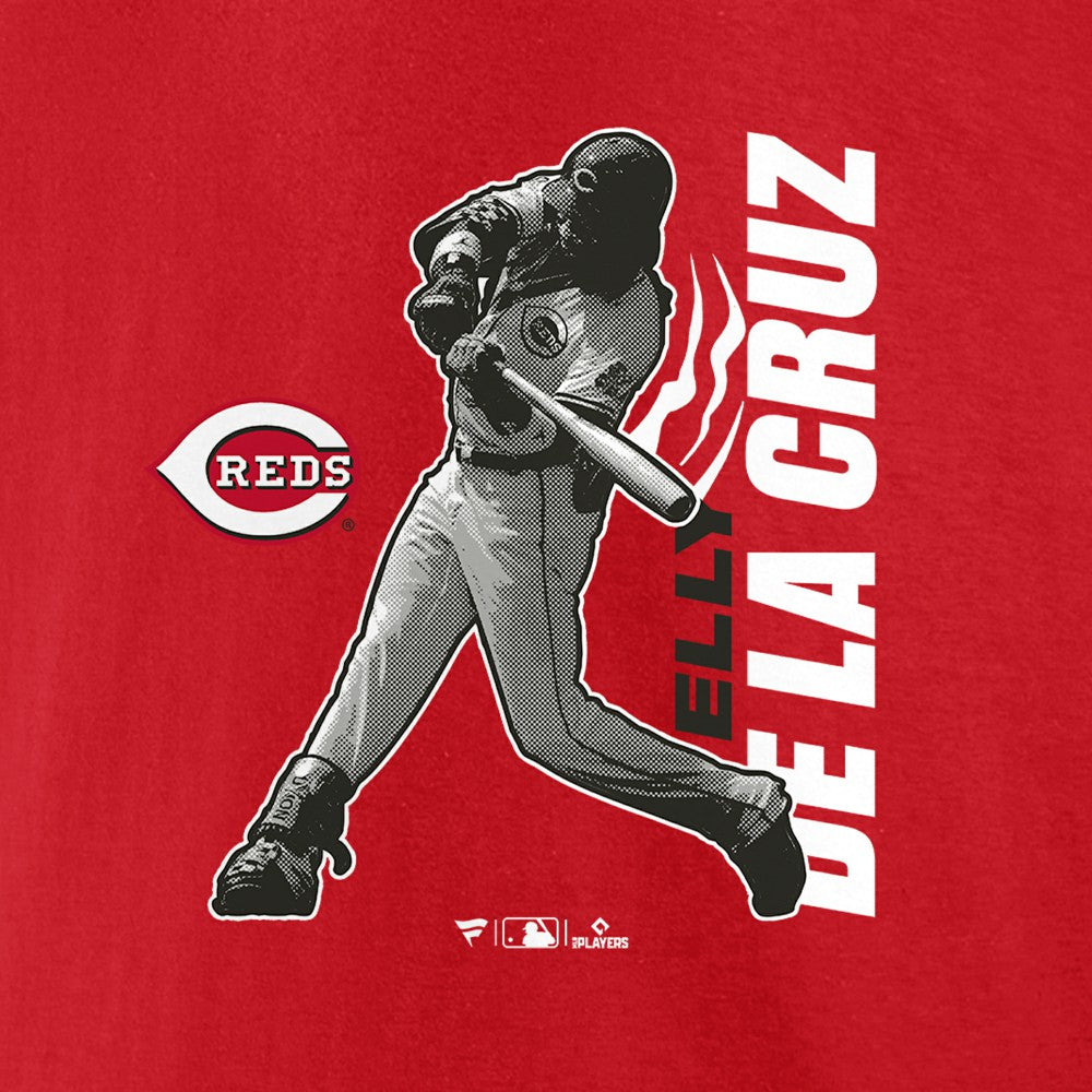 Elly De La Cruz Cincinnati Reds Player Graphic T-Shirt Red