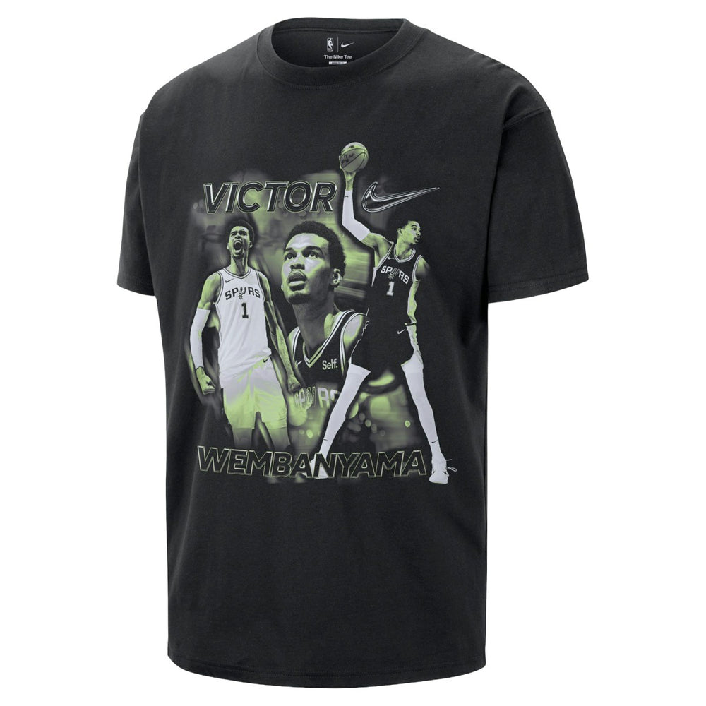 Victor Wembanyama San Antonio Spurs Unisex Athlete T-Shirt - Black sale