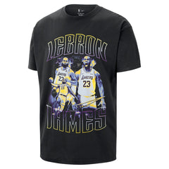 LeBron James Los Angeles Lakers Unisex Athlete T-Shirt - Black sale