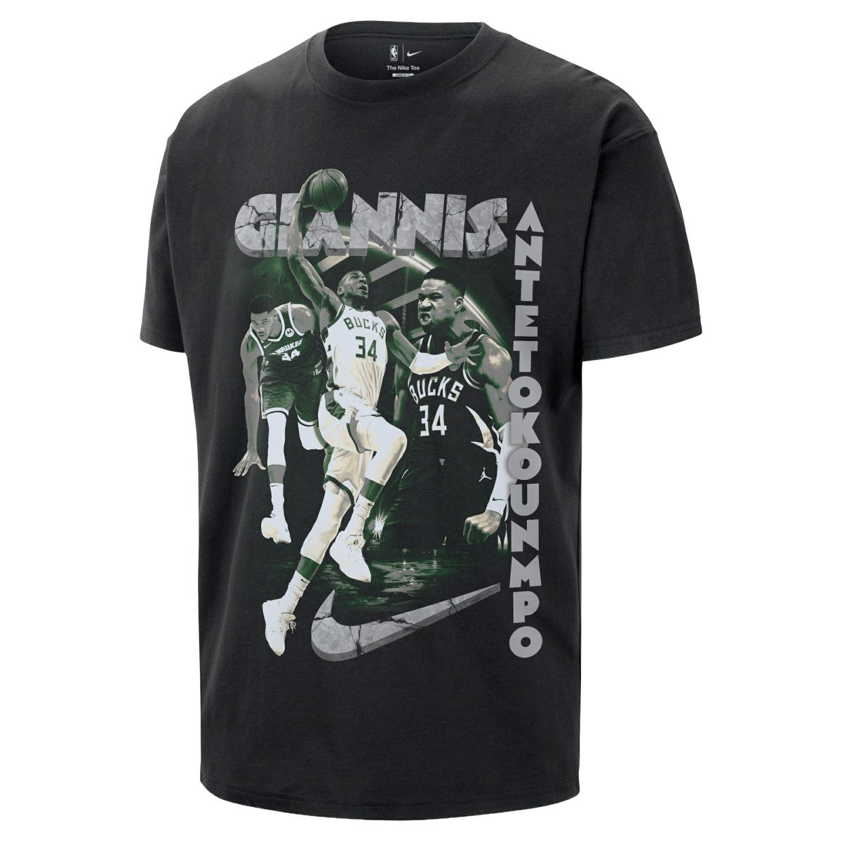 Giannis Antetokounmpo Milwaukee Bucks Unisex Athlete T-Shirt - Black cheap