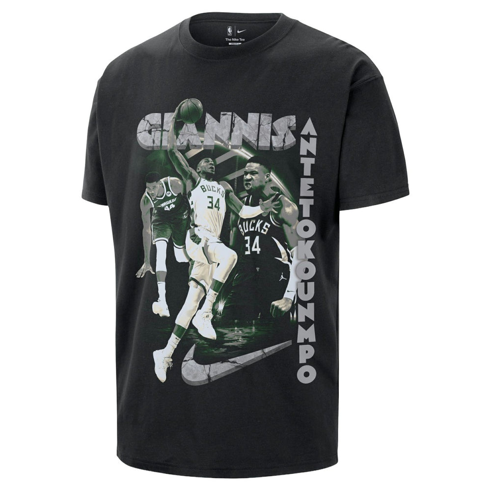 Giannis Antetokounmpo Milwaukee Bucks Unisex Athlete T-Shirt - Black cheap