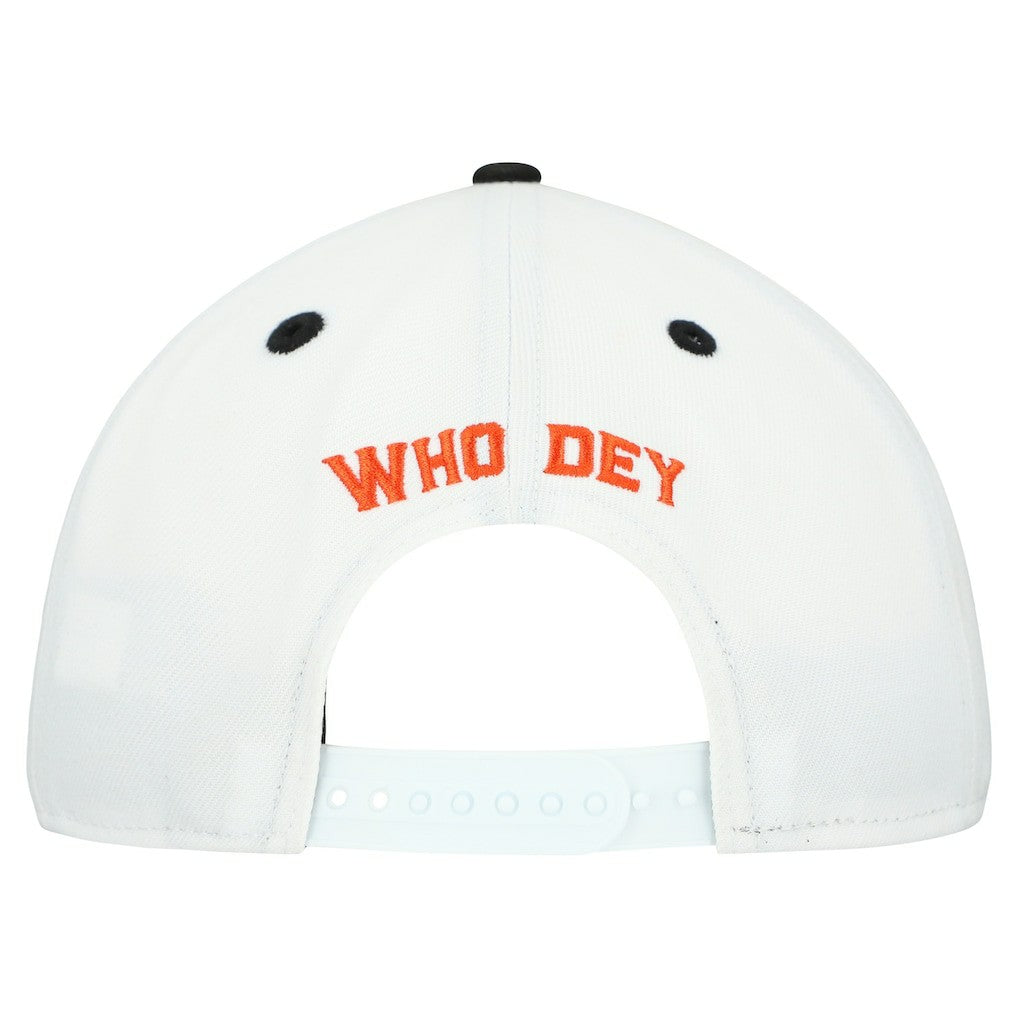 Cincinnati Bengals New Era STREAK Season Ticket Member 9FIFTY A-Frame Snapback Hat - White for sale