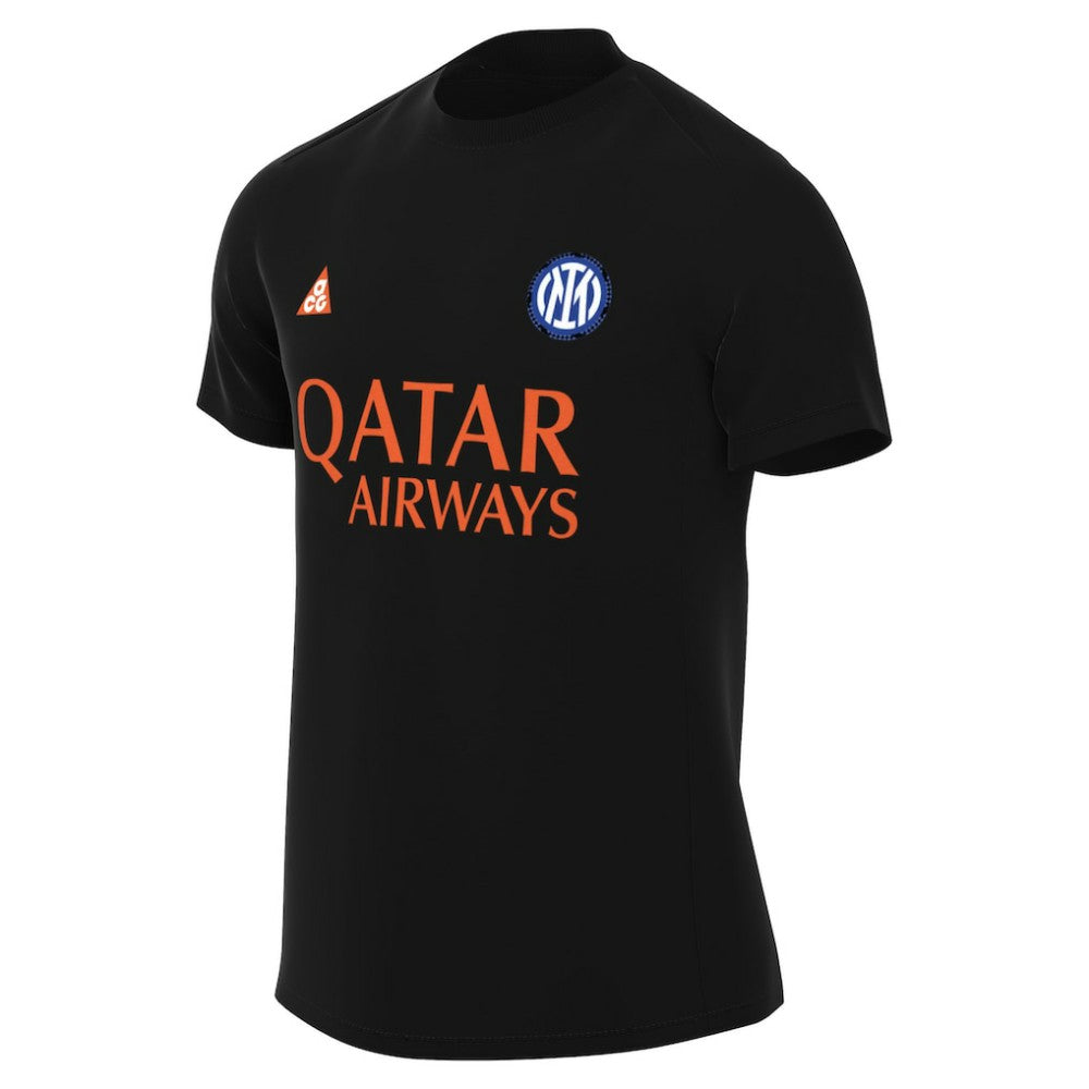 Inter Milan Academy Pro Dri-FIT Pre-Match Top - Black outlet