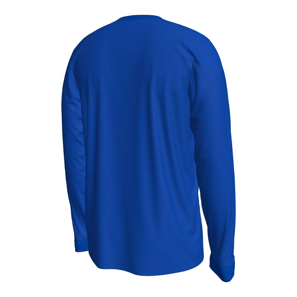 Inter Milan Wordmark Long Sleeve T-Shirt - Blue shop