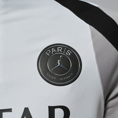 Paris Saint-Germain Jordan Brand Men's Strike Drill Quarter-Zip Long Sleeve Dri-FIT Top - White outlet