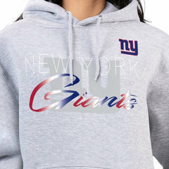 New York Giants G-III 4Her by Carl Banks Women's Shadow Logo Fleece Pullover Hoodie - Gray outlet
