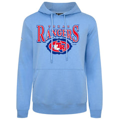 Texas Rangers Levelwear Lone Star Podium Pullover Hoodie Light Blue