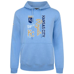Kansas City Royals Levelwear Crown Podium Pullover Hoodie Light Blue