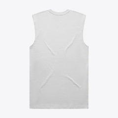Women's 2025 Speedway Classic Muscle Tank Top White