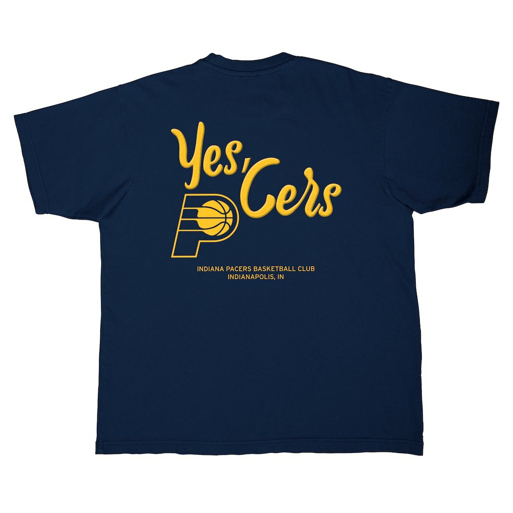 Indiana Pacers Stadium Essentials Unisex Urban T-Shirt - Navy on sale