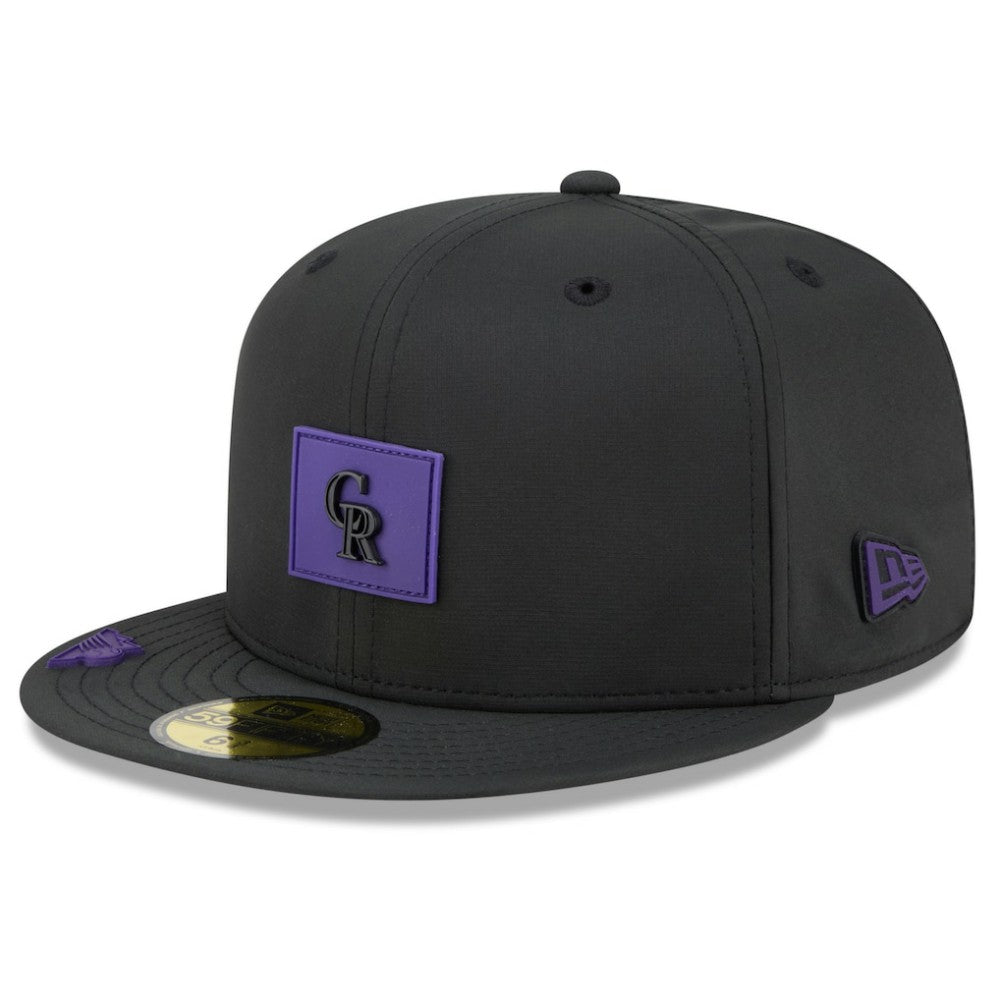Colorado Rockies 2026 Clubhouse 59FIFTY Fitted Hat Black